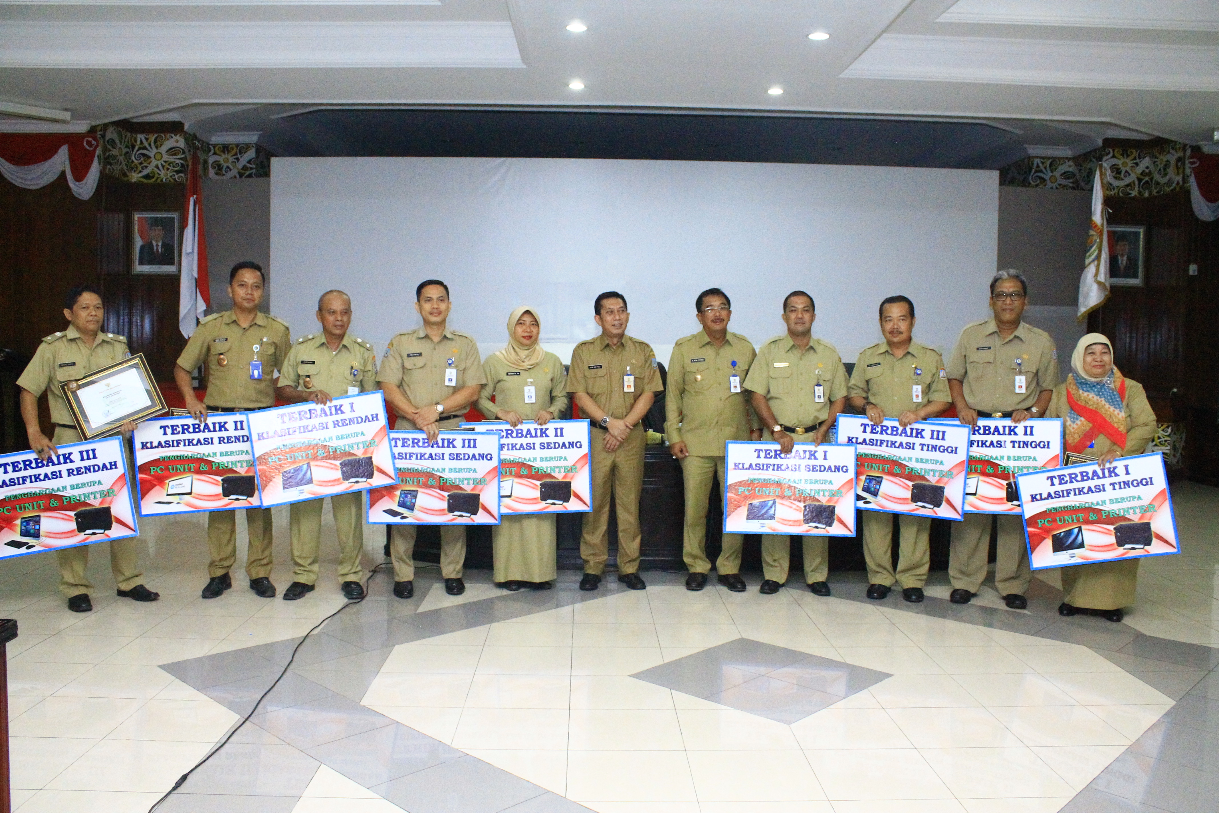 Penyerapan Anggaran Terbaik, 9 SKPD Raih Hadiah